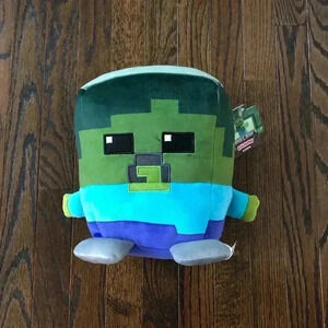 Minecraft Cuutopia by Mattel 10” Zombie Plush - NEW WITH TAGS!
